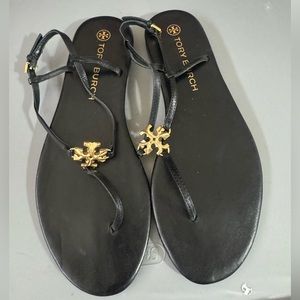 Tory Burch capri leather thong sandal size 7 women